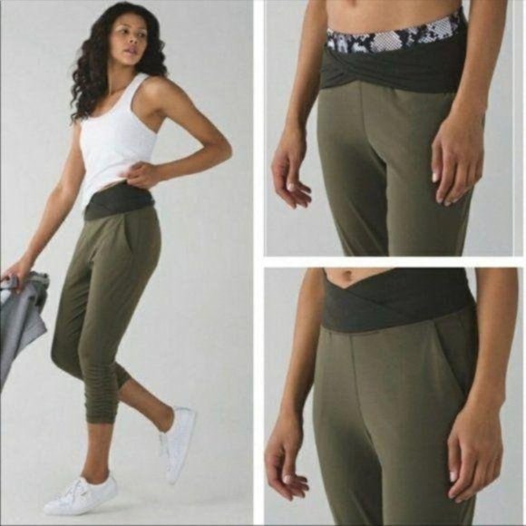 Lululemon Sunset Salutation Cropped Pant - Picture 1 of 7